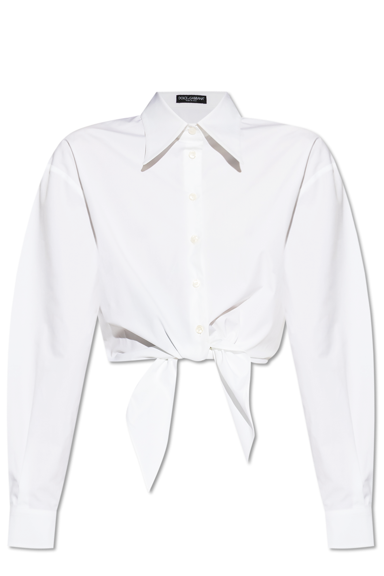 【送料&関税込】Dolce & Gabbana Turned-up Hem Tailored T Logo T - SchaferandweinerShops Indonesia - dolce gabbana